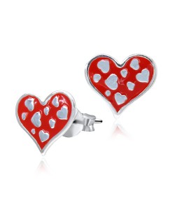 Kid Stud Earring Lovely Heart STS-4045 (CO5)